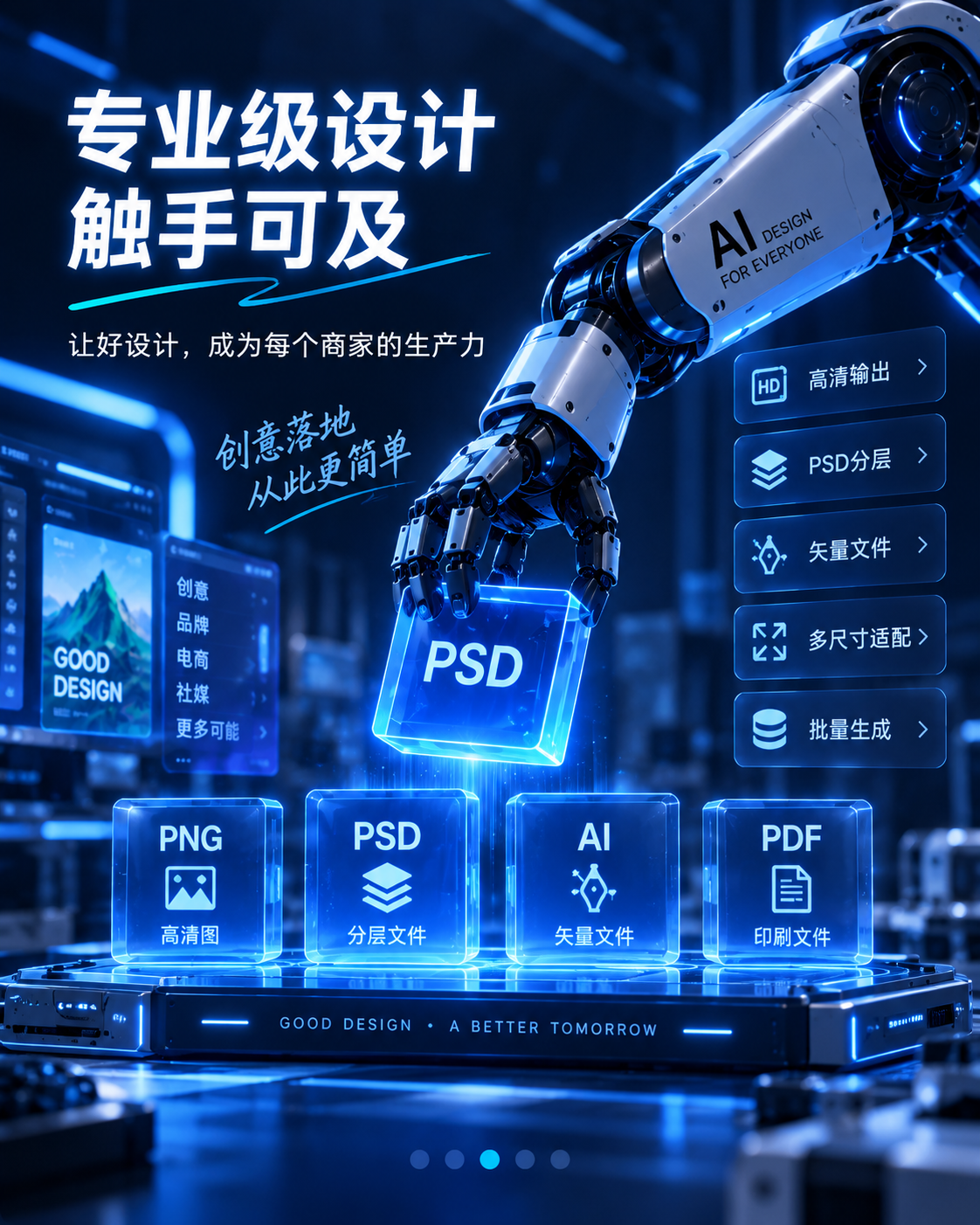 专业设计机械手臂