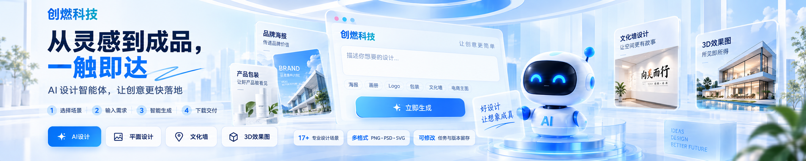 创燃科技，从灵感到成品，一触即达